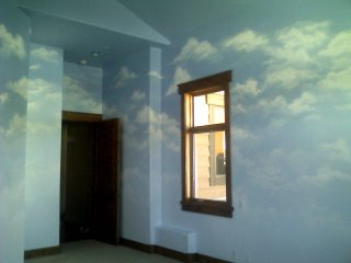 Облака на стенах