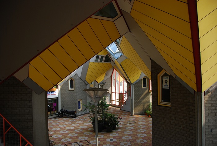 Дома-кубики в Роттердаме
